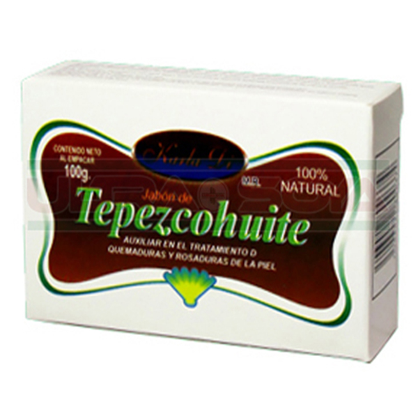 JABON DE TEPEZCOHUITE C/100